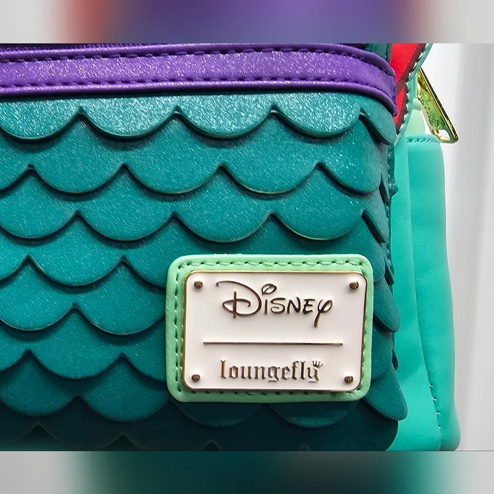 🆕️🧜‍♀️ The Little Mermaid Ariel Cosplay Loungefly Backpack